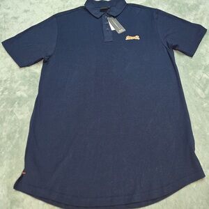 Le Tigre Short Sleeve Polo Shirt Men’s 2XL Navy Blue